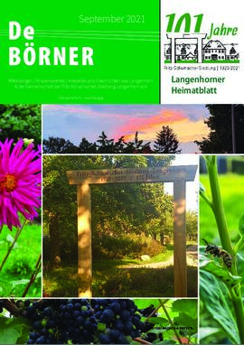 De Börner September 2021