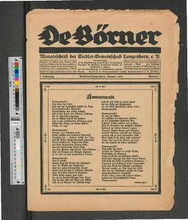 De Börner 1922