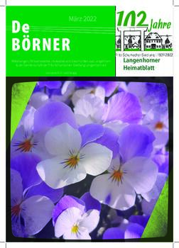 De Börner März 2022