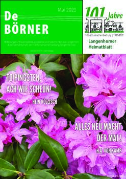 De Börner Mai 2021