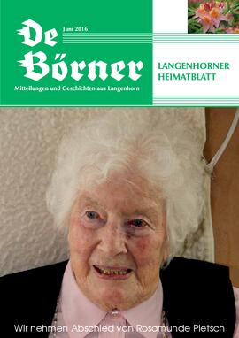 De Börner Juni 2016