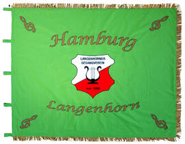 Fahne des Langenhorner Gesangvereins von 1866 e.V.