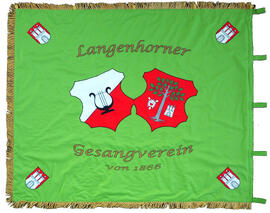 Fahne des Langenhorner Gesangvereins von 1866 e.V.